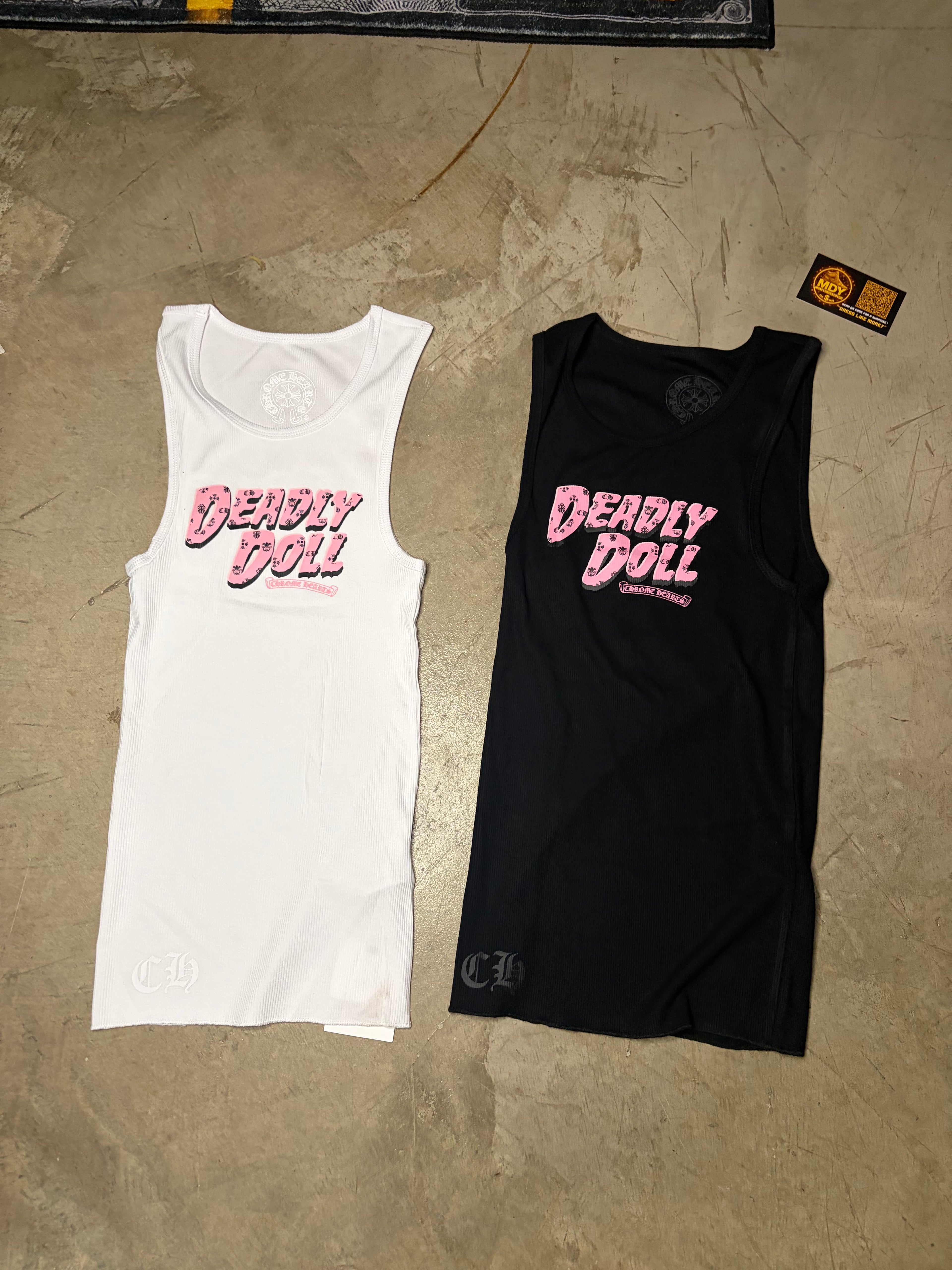 MDY White Chrme Dress