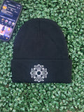 BLACK STAR CHRME BEANIE