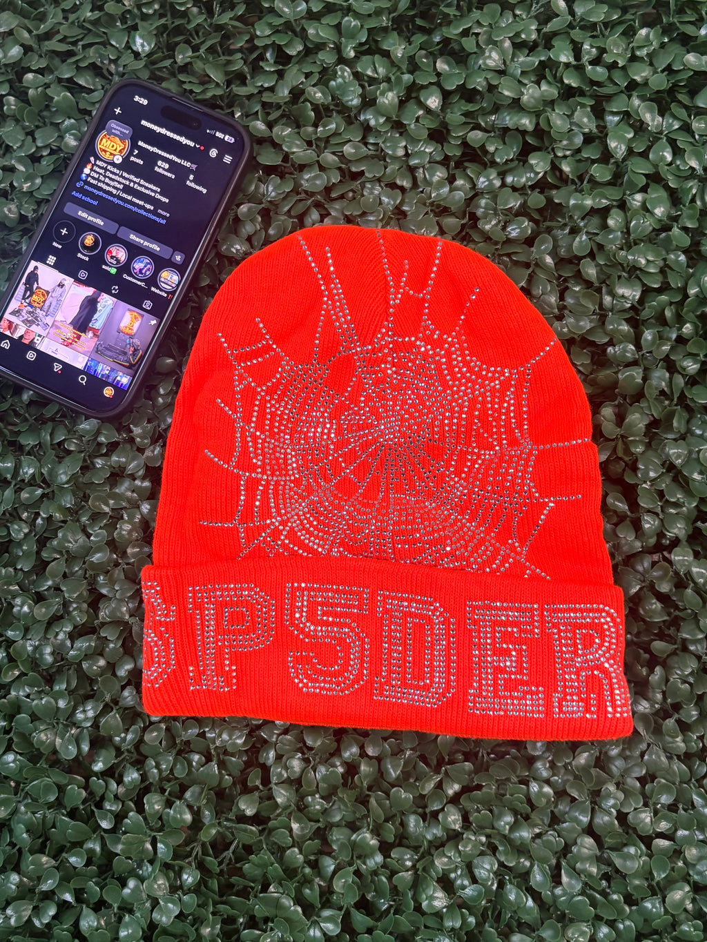 MDY SPIDER HAT ORANGE