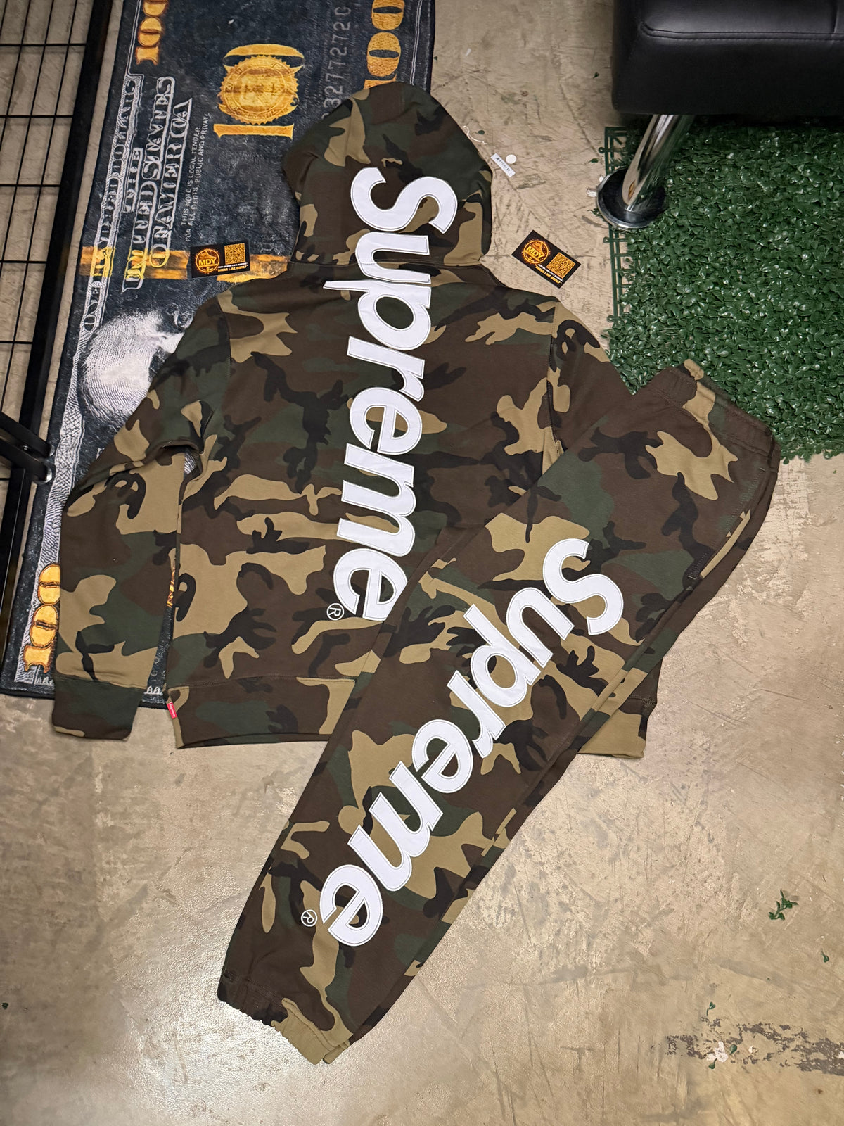 MDY Camo Preme Jogging suit