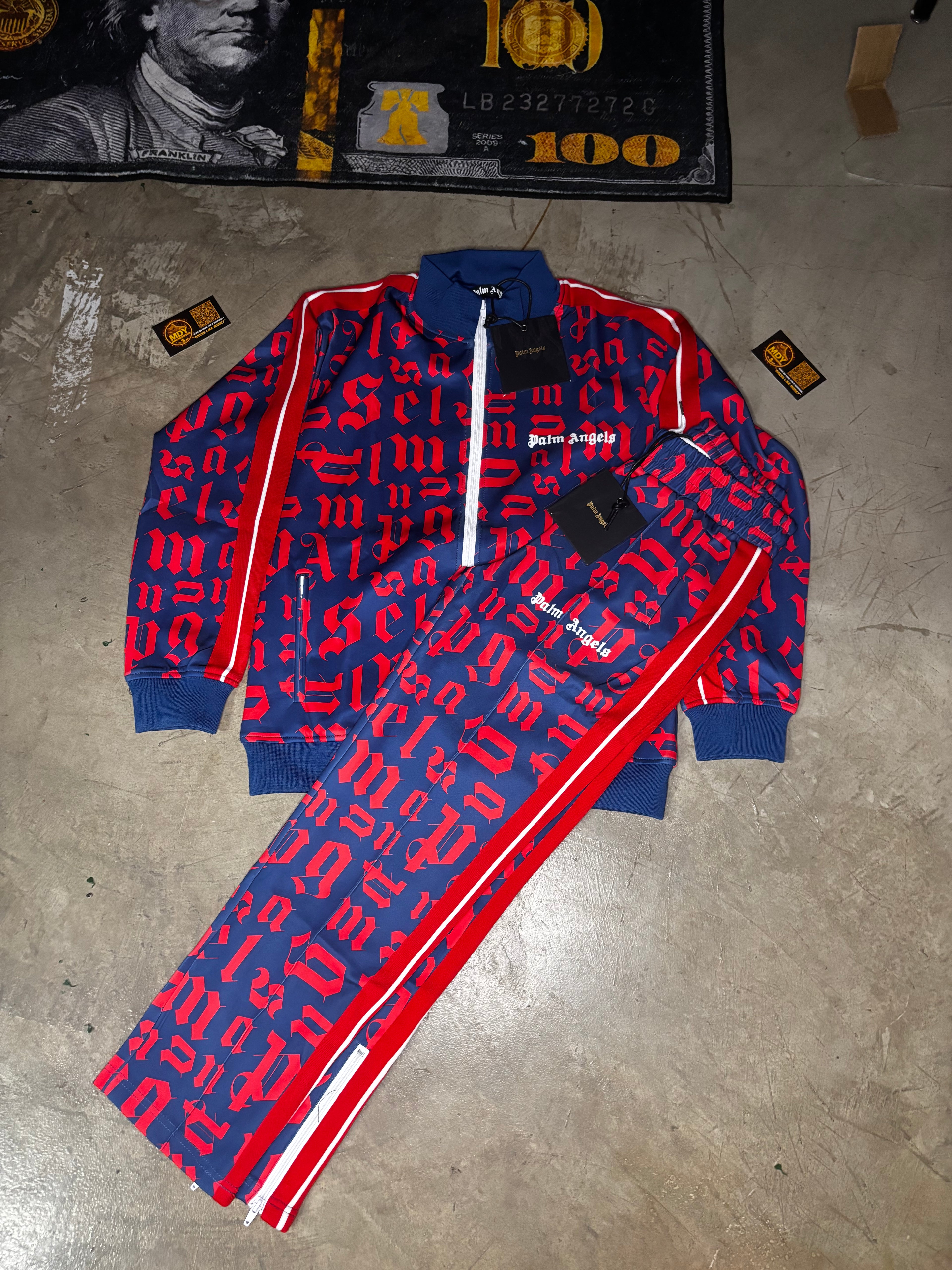 MDY Red Camo Palm Angls Set