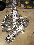 MDY White Camo Jogging suit