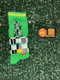 MDY GREEN CHRME SOCKS