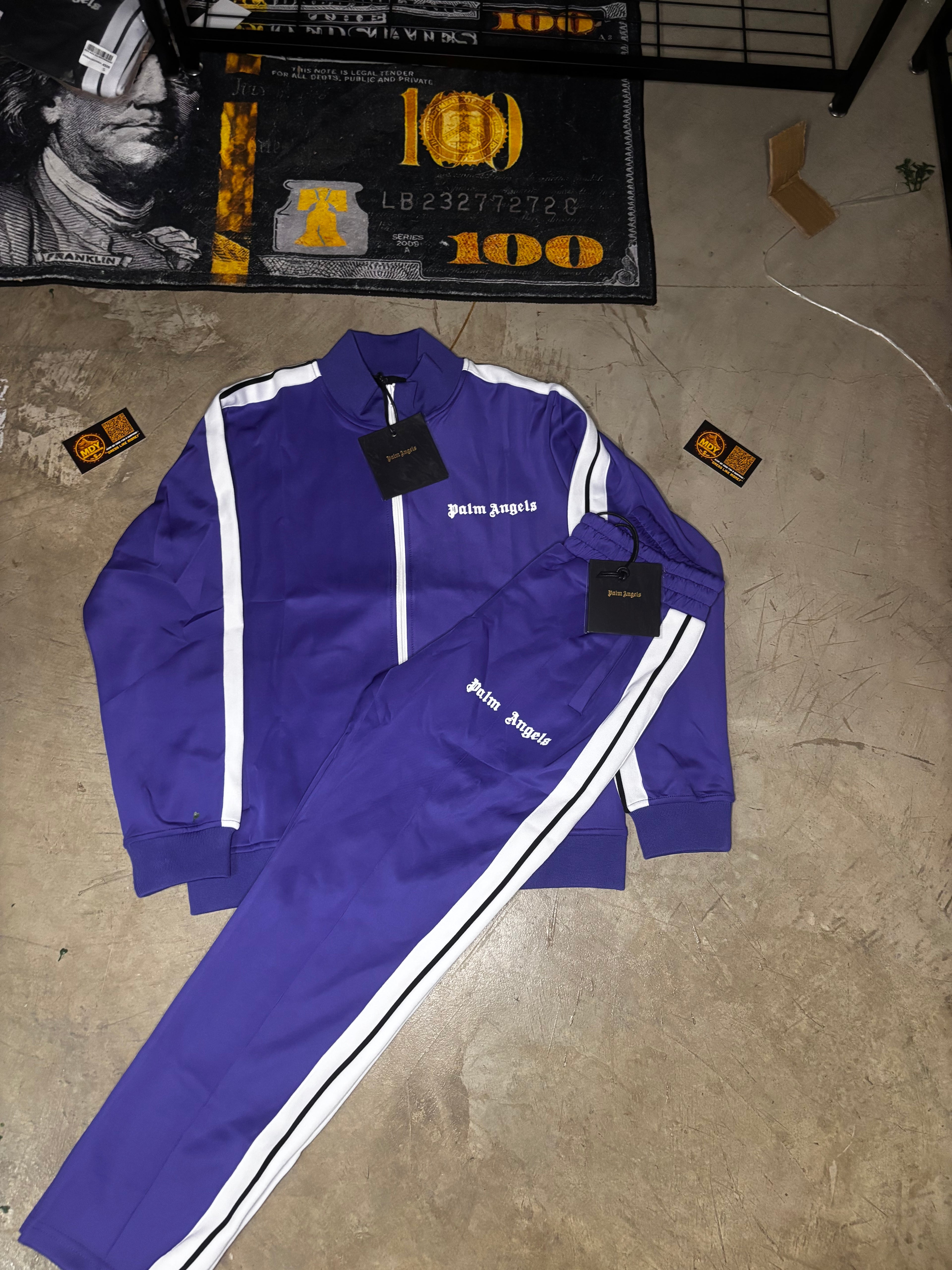 MDY Purple Palm Angls Set