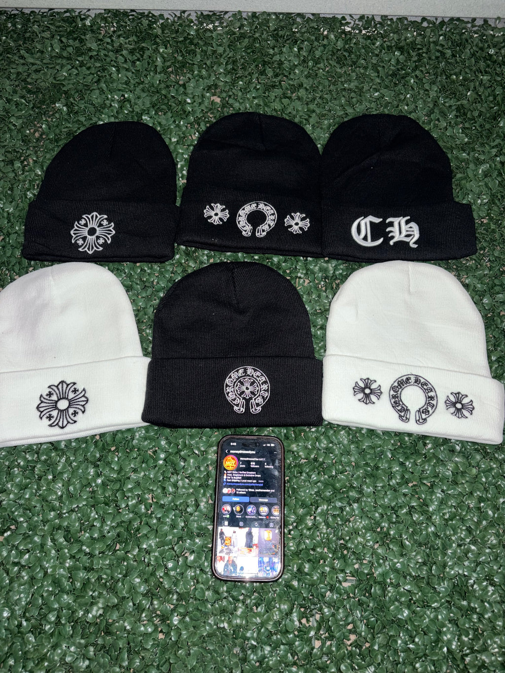 BLACK CHRME BEANIE