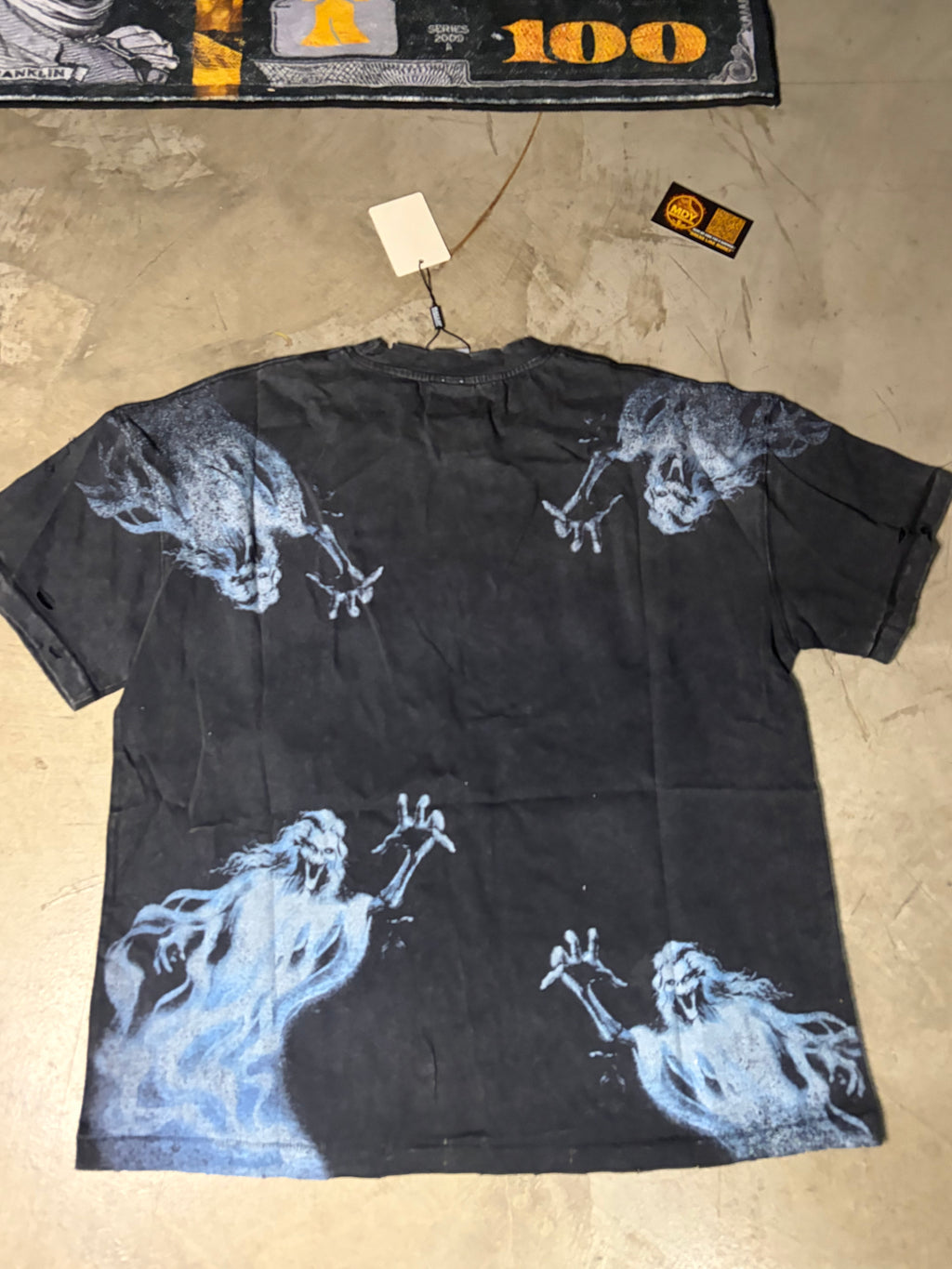 MDY Blue Skelleton Vlly Tee