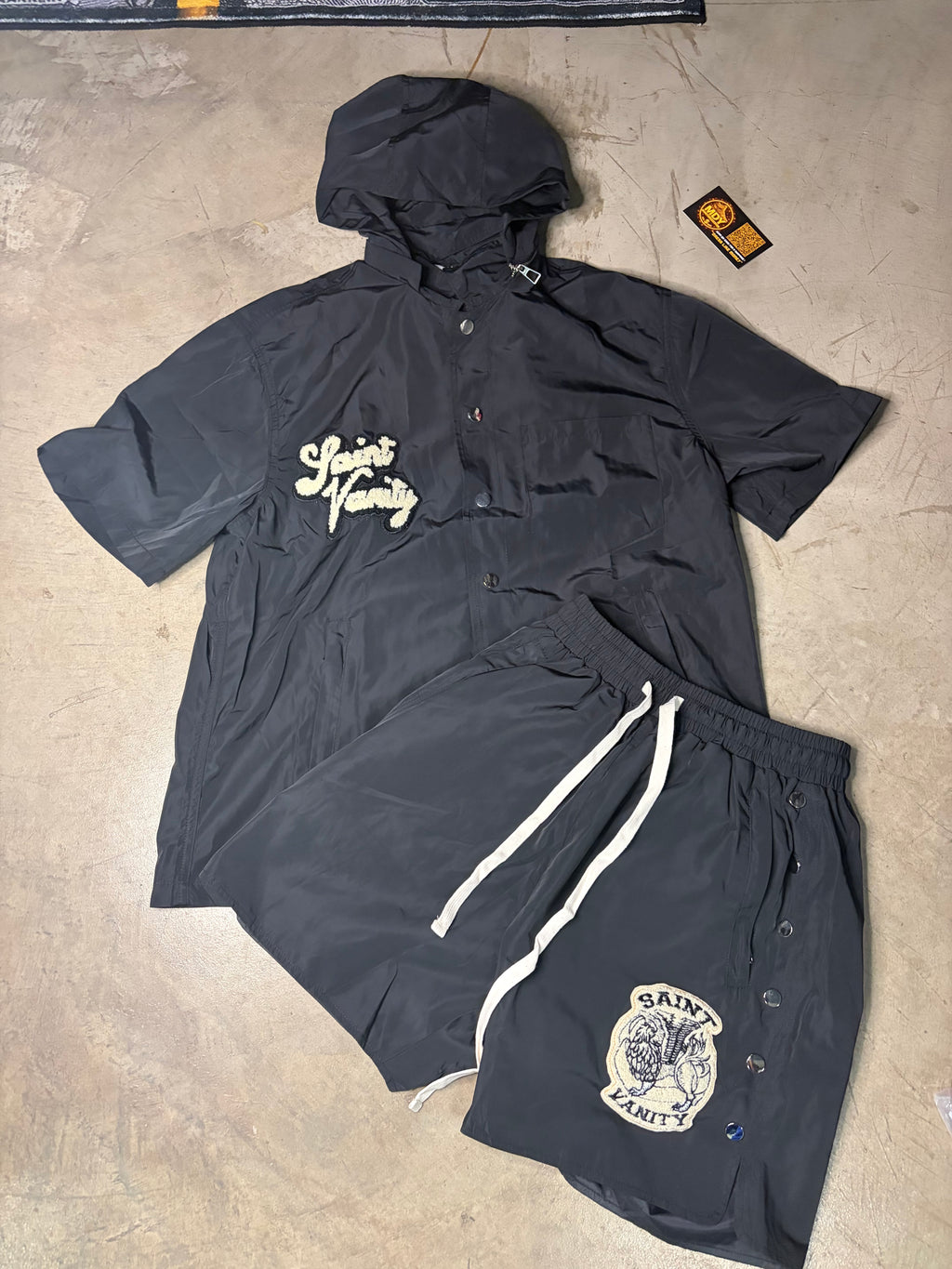 MDY Black Saint Vnity Short Set