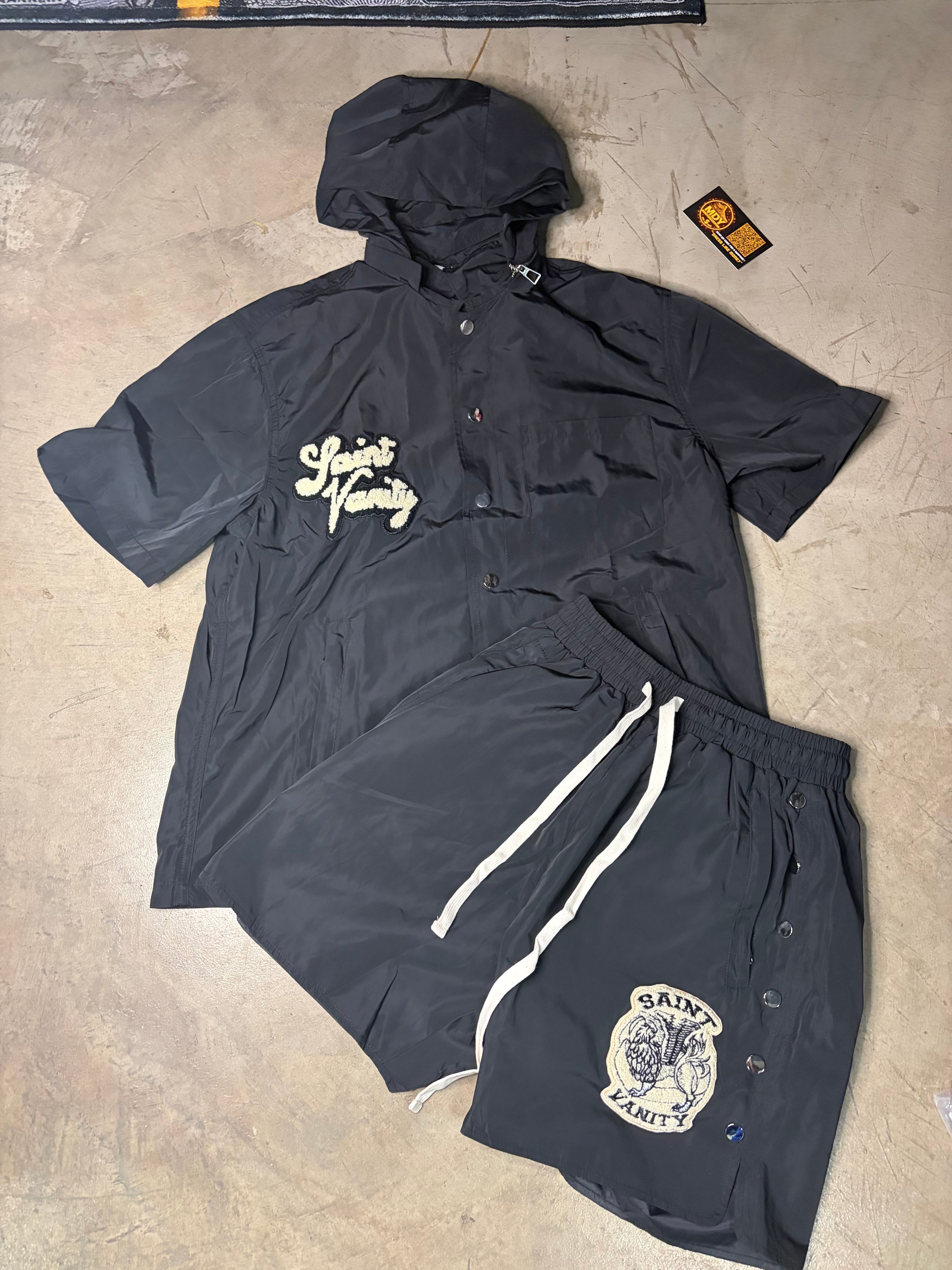 MDY Black Saint Vnity Short Set