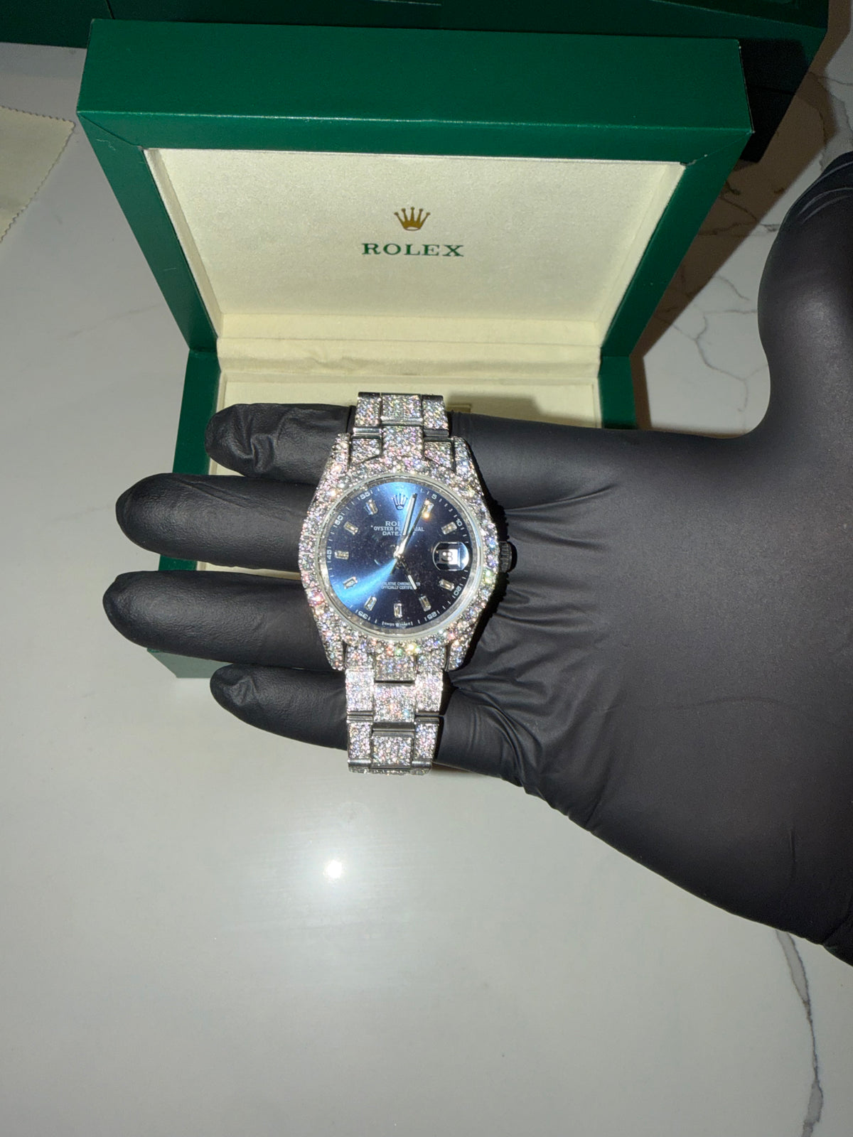 MDY Blue Dial