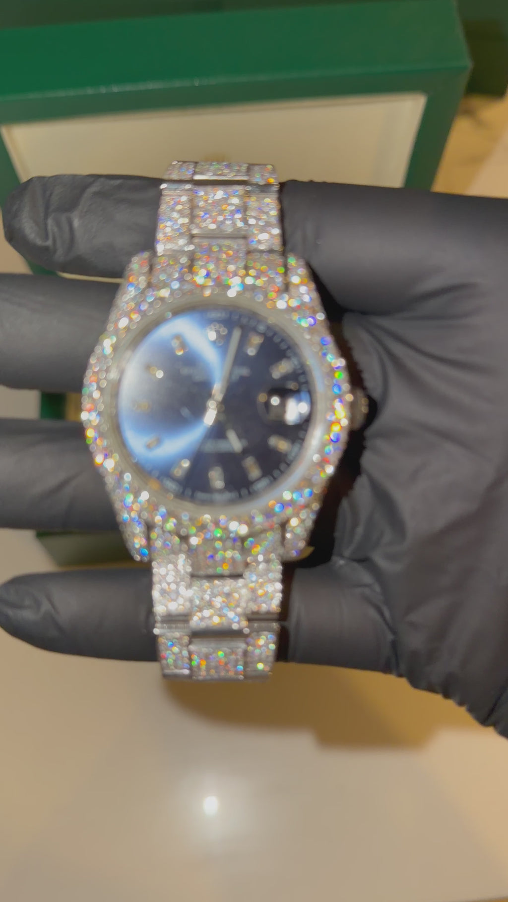 MDY Blue Dial